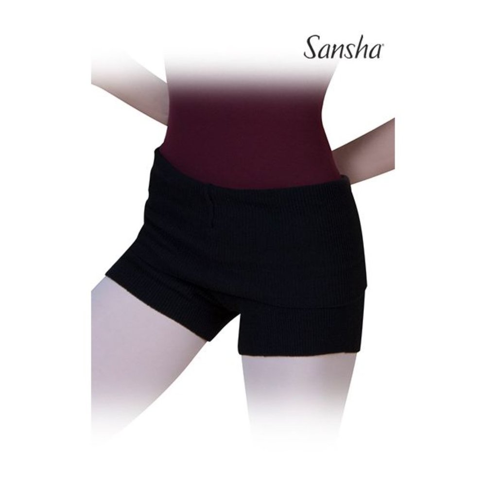 NWT Sansha Black Kyrie Shorts